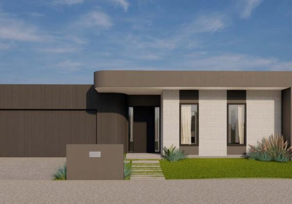 01 Rubi Architects Elevation Drive Front Facade